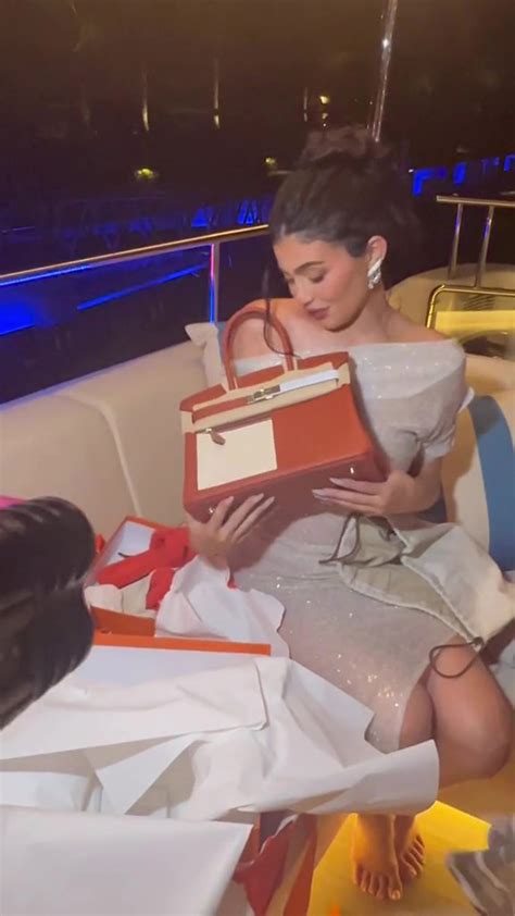 kylie jenner 25th birthday bag.